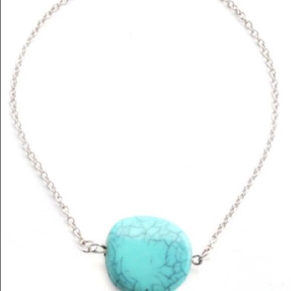 Turquoise Anklet - Picture 2 of 6